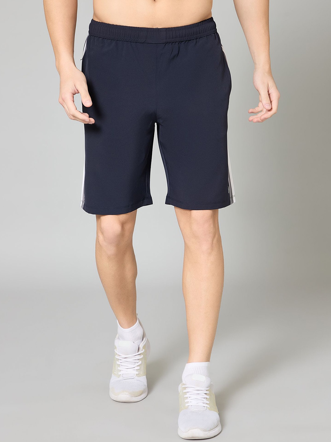 

TURNFIT Men Running Sports Shorts, Navy blue