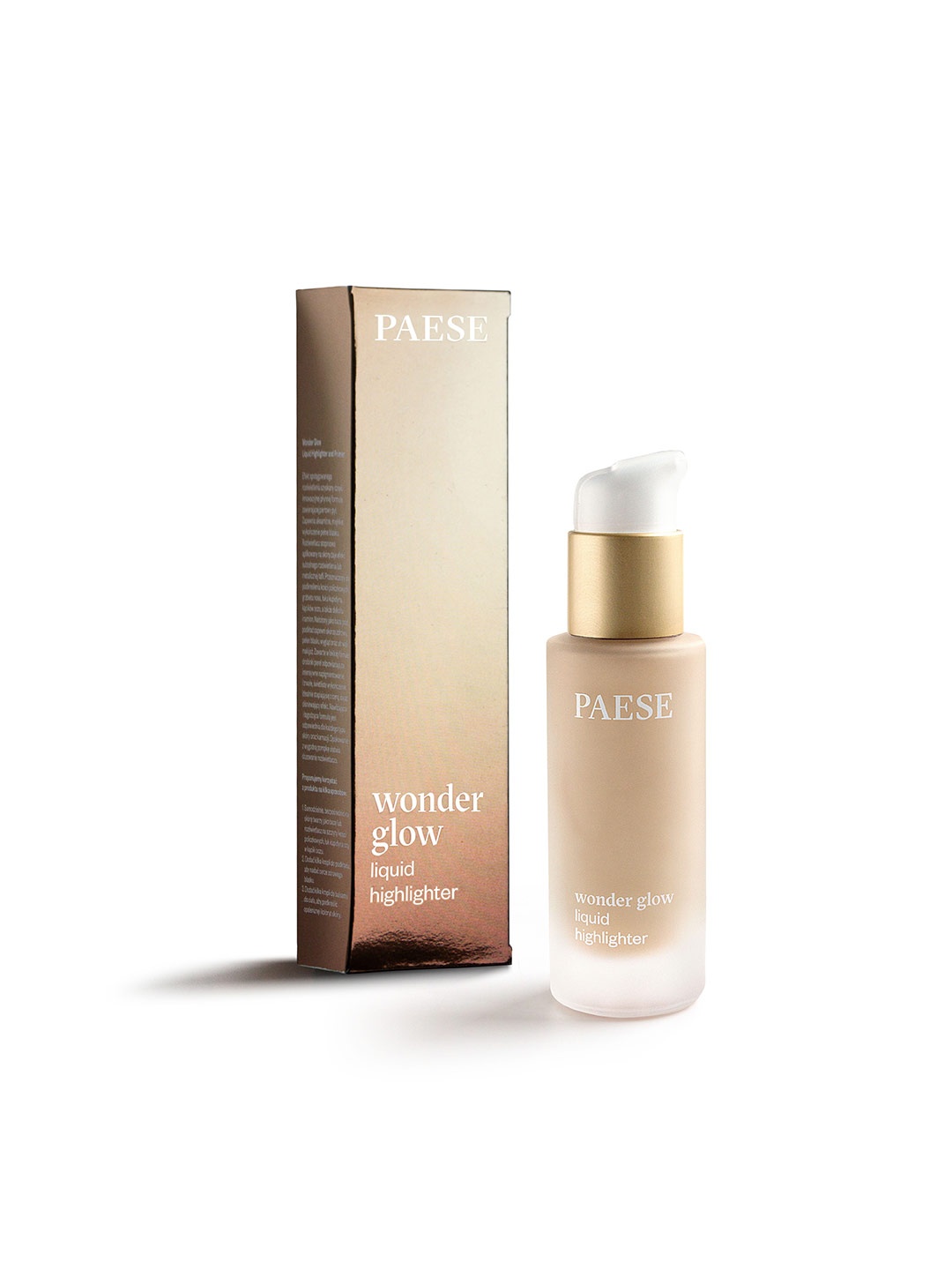 

Paese Cosmetics Wonder Glow Long-Lasting Liquid Highlighter 20ml - Body, Gold