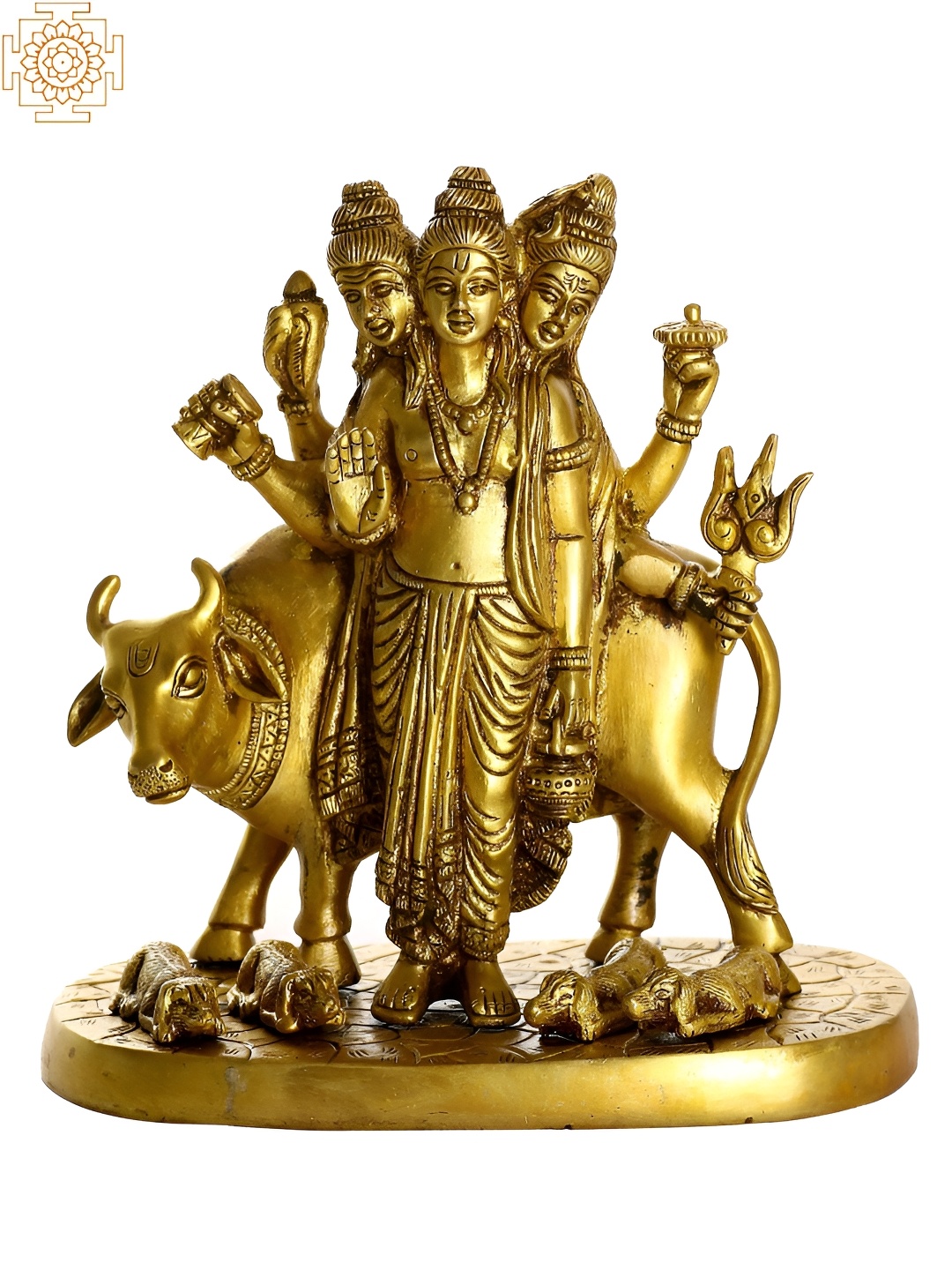 

Exotic India Gold-Toned Religious Idol Showpiece