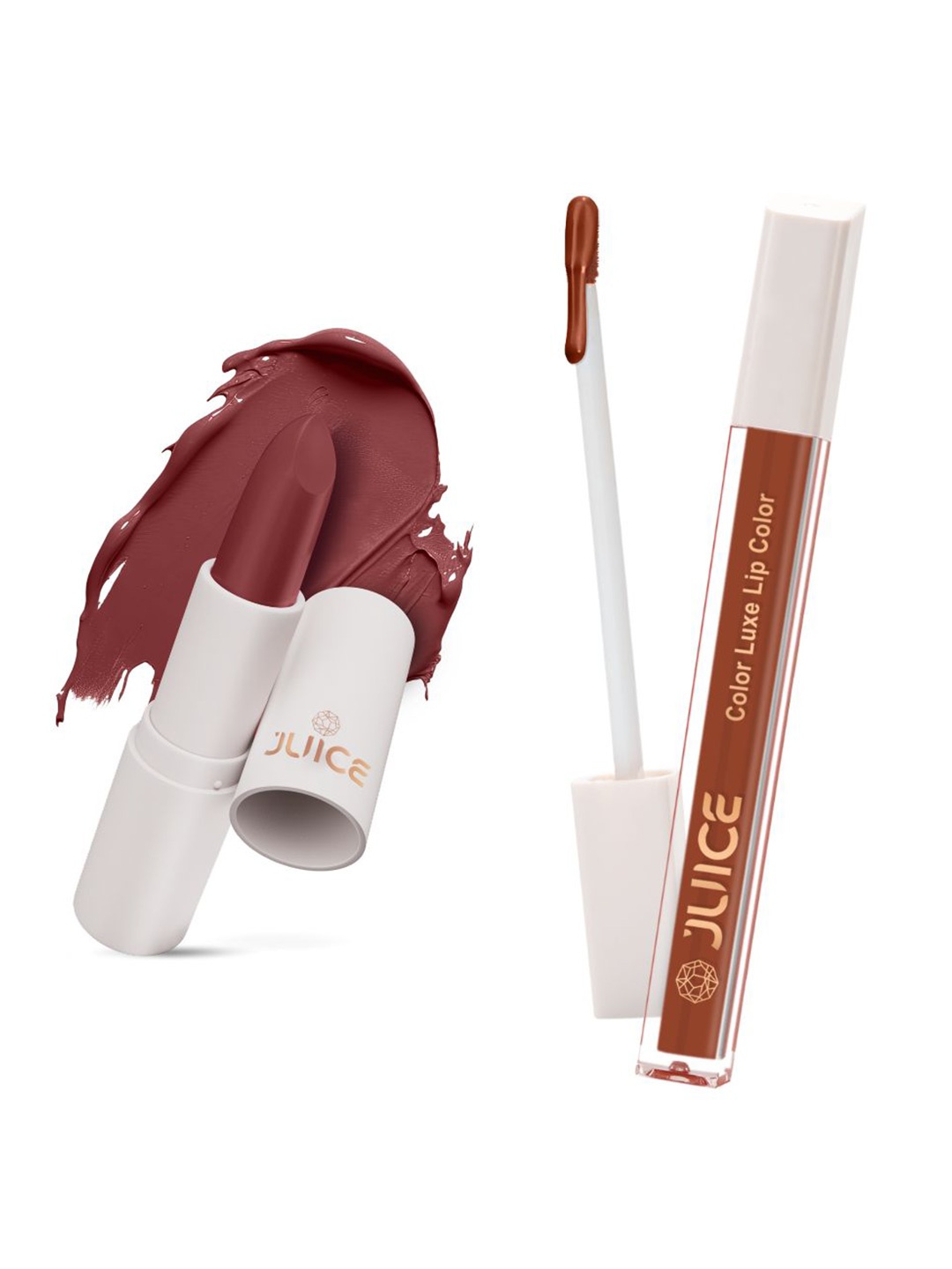 

JUICE Bio Retinol Gives Youthful Glow Lipstick- 200gm- LS04-M24 & LT04-M02, Brown