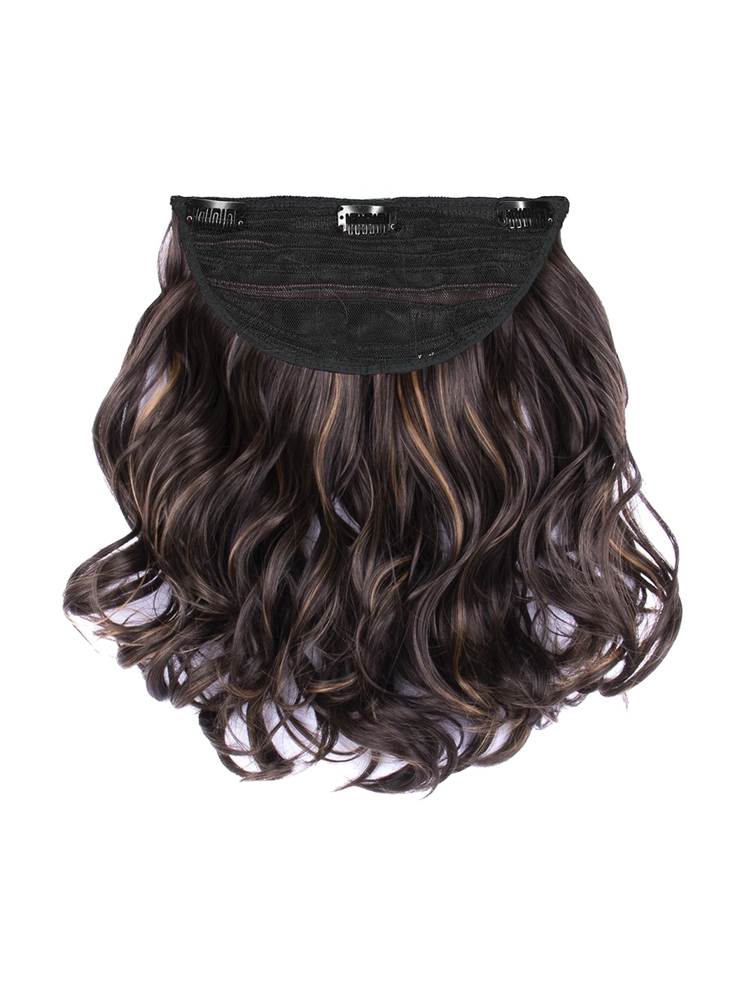 

Streak Street Clip In Wavy Hair Extension - 18 Inch - Brown