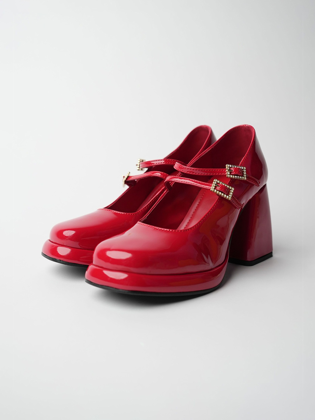 

Theater Women Patent Leather Fashion, Red
