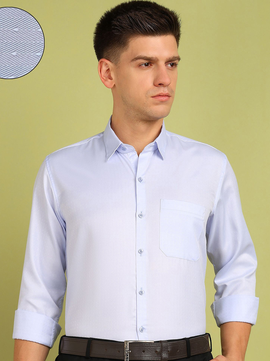 

FUBAR Men Solid Slim Fit Formal Shirt, Grey