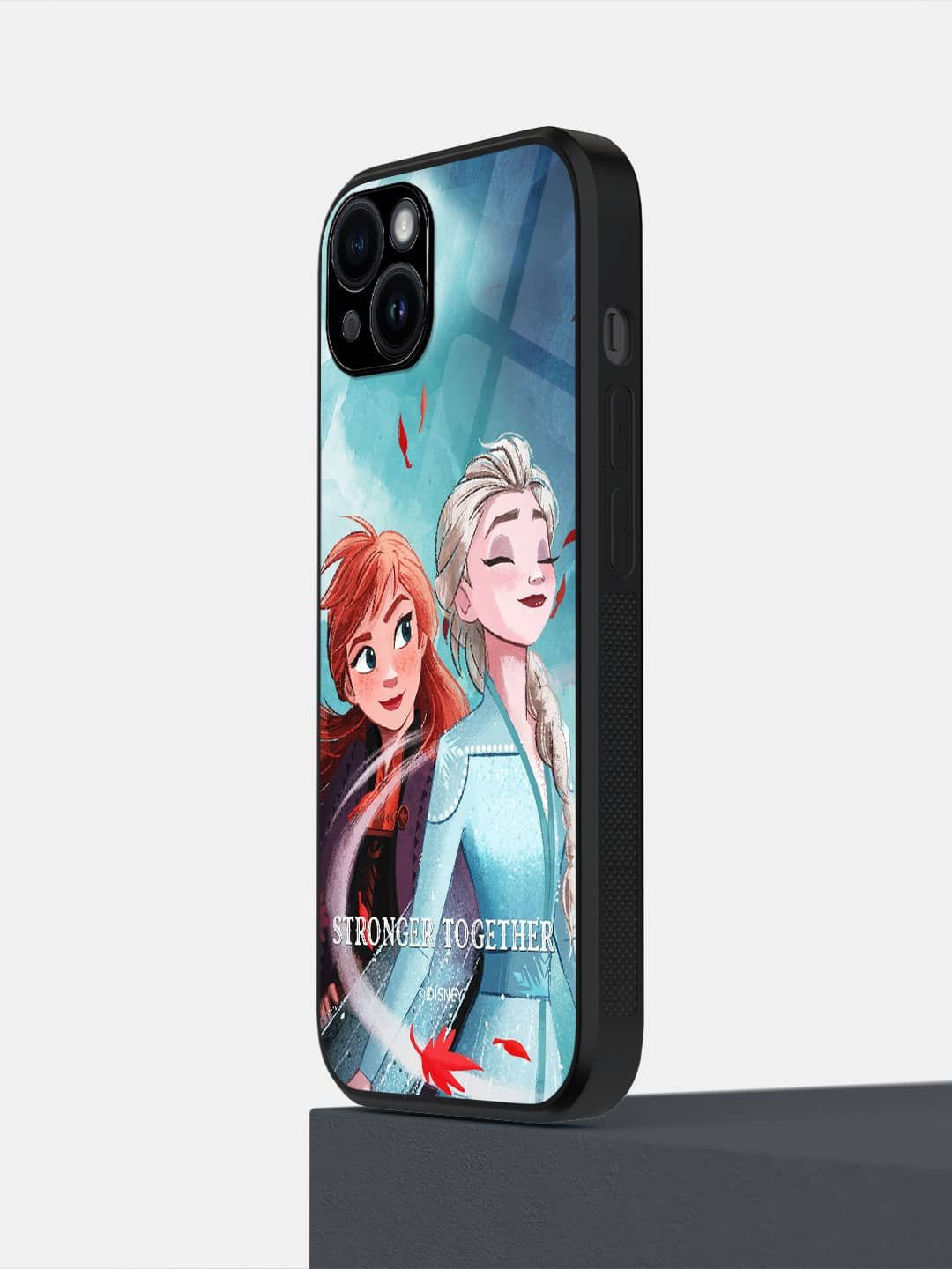 

macmerise Cartoon Characters Printed iPhone 14 Plus Back Case Mobile Accessories, Blue