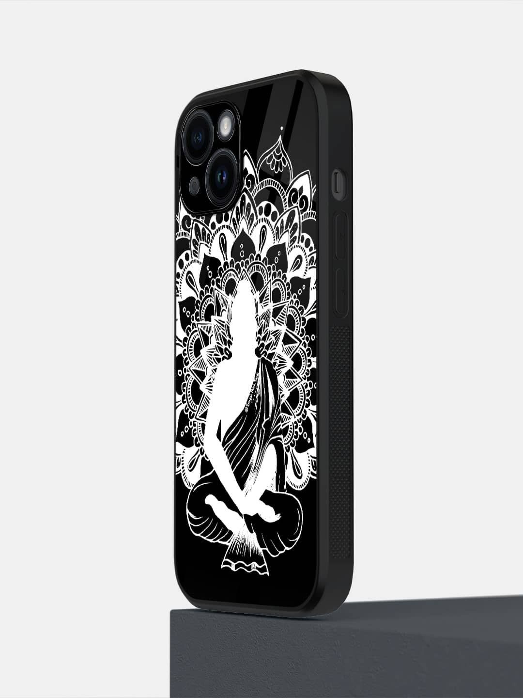 

macmerise Conversational Printed iPhone 14 Back Case Mobile Accessories, Black