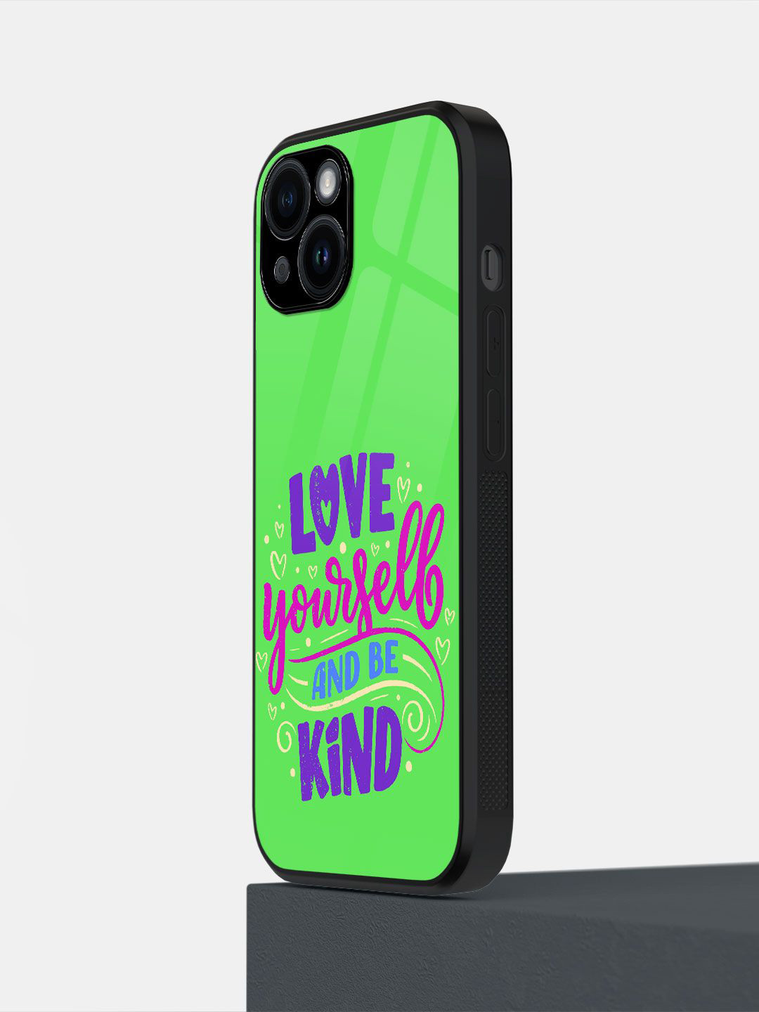 

macmerise Typography Printed iPhone 14 Back Case Mobile Accessories, Green
