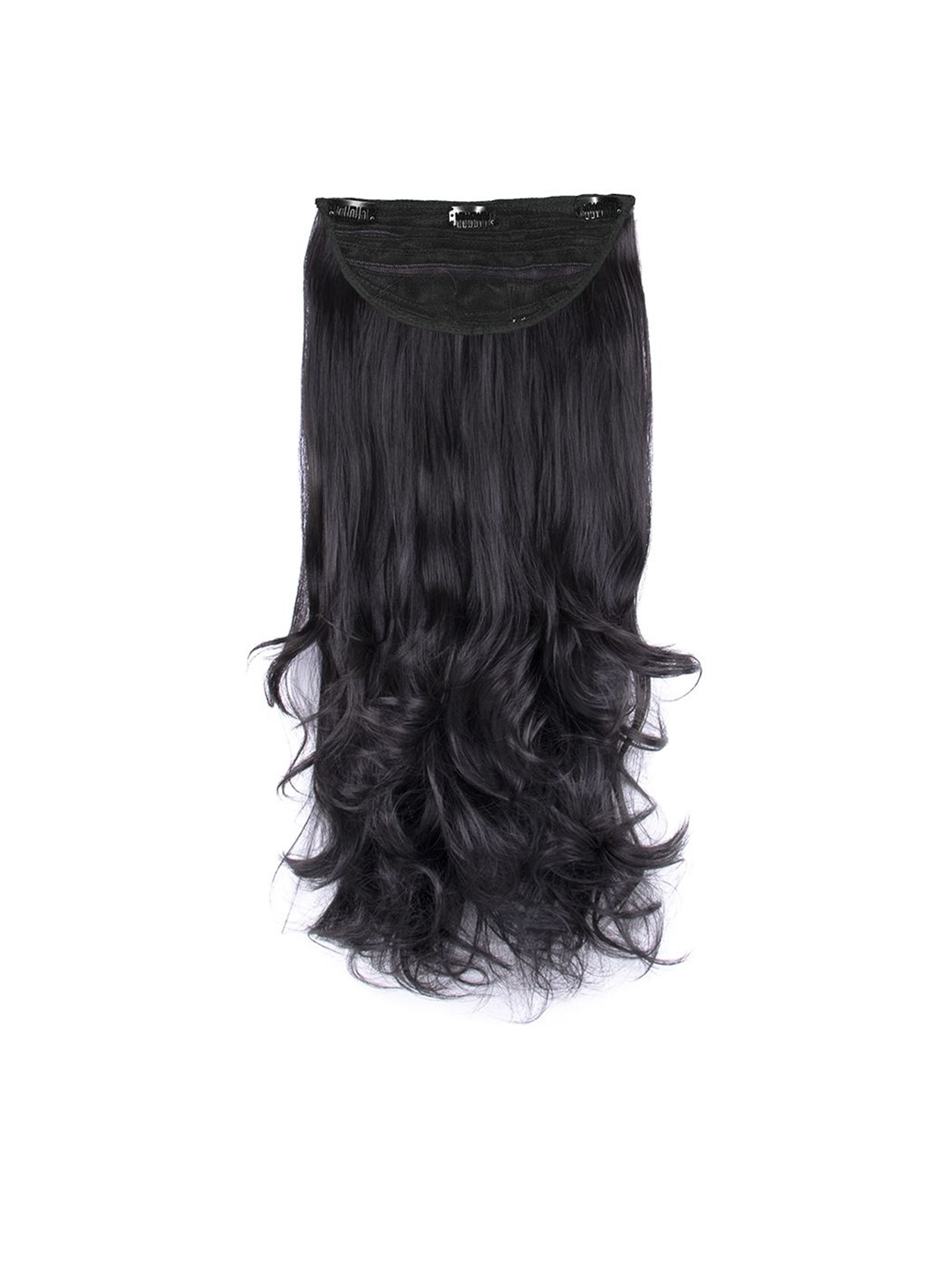 

Streak Street Clip In Curl Hair Extension - 24 Inch - Natural Black