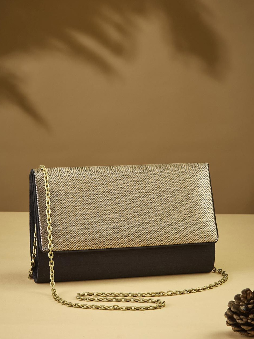 

Fabindia Purse Clutch, Black