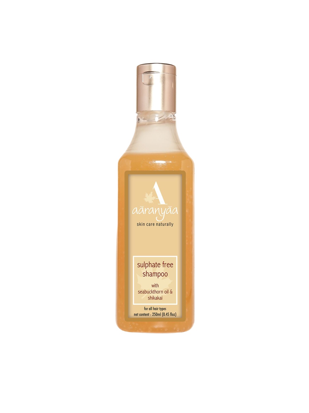 

Aaranyaa Sulphate Free Shampoo With Seabuckthorn - 250ml, Cream