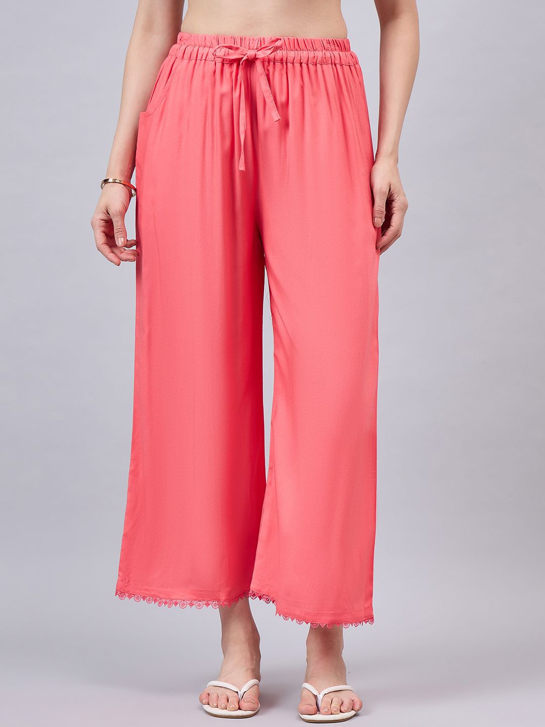 

THE PAJAMA FACTORY Women Palazzos, Peach