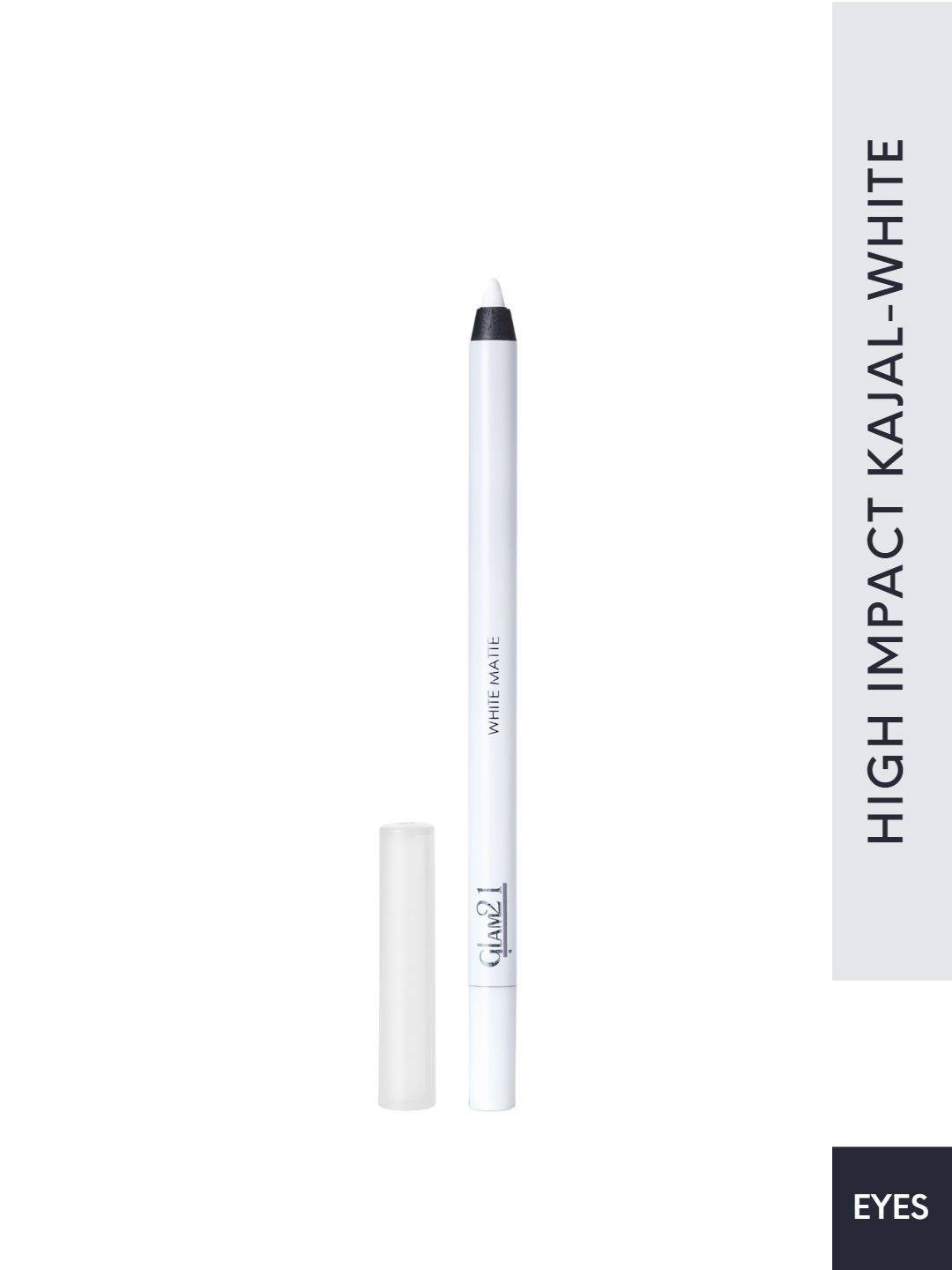 

GLAM21 High Impact Long Wear Kajal with Sharpener 1.2g - White 03