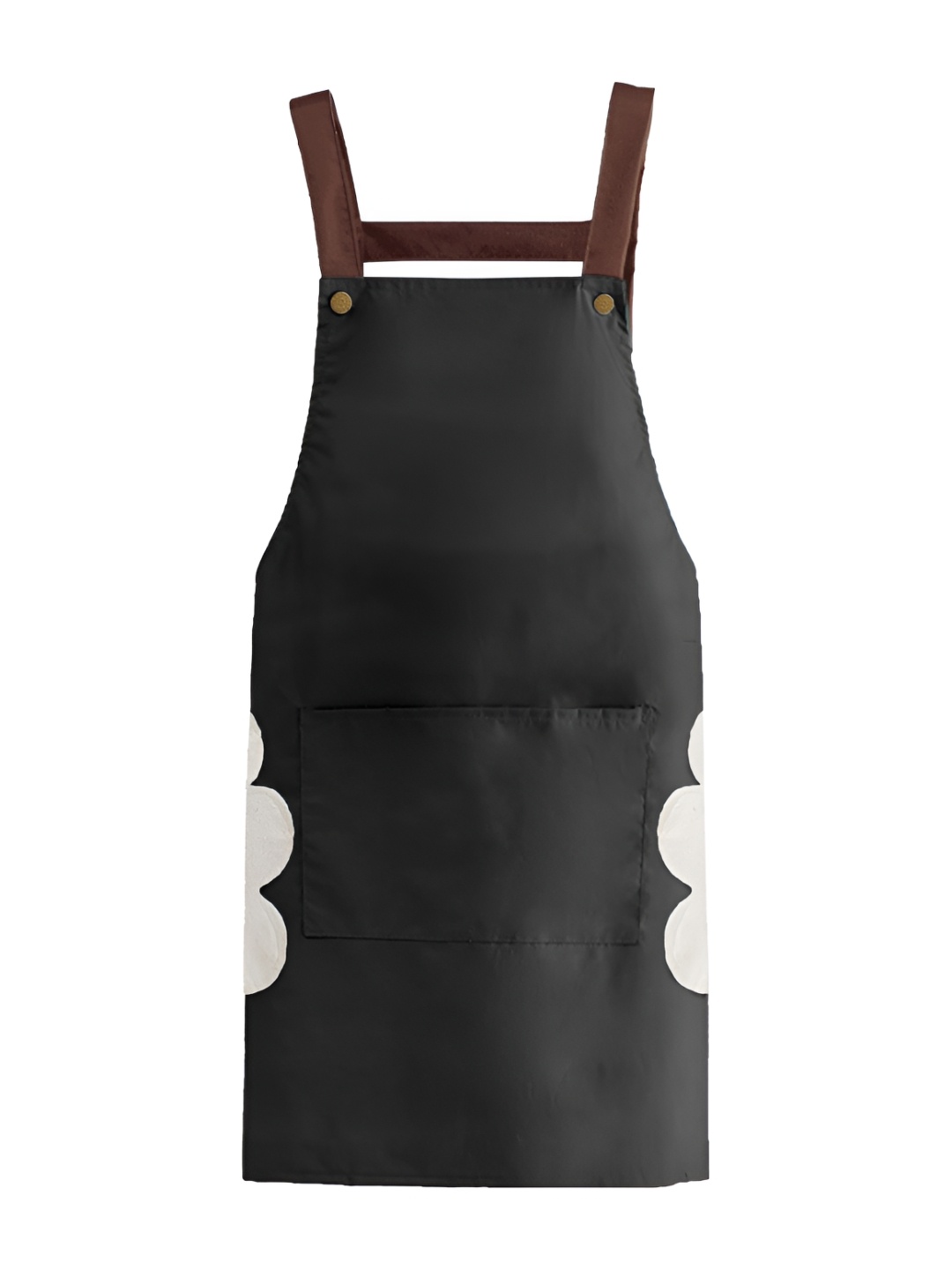 

Yellow Weaves Black & Grey Kitchen Waterproof Aprons