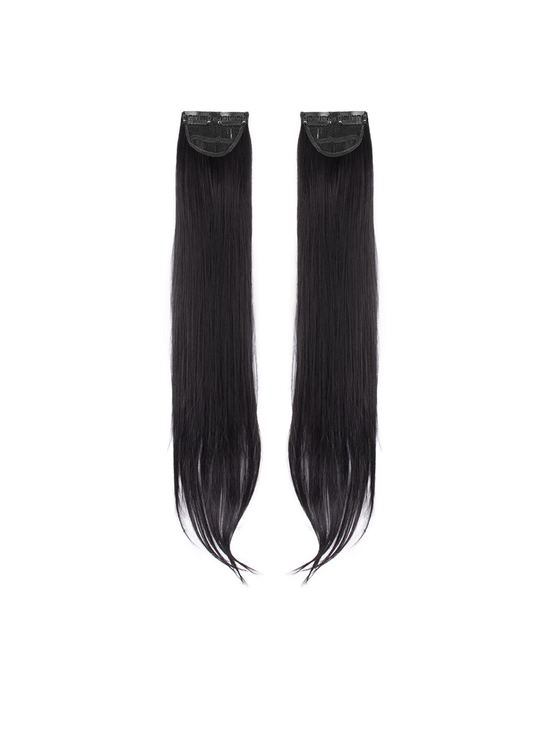 

Streak Street Set Of 2 Clip In Straight Hair Extension - Natural Black