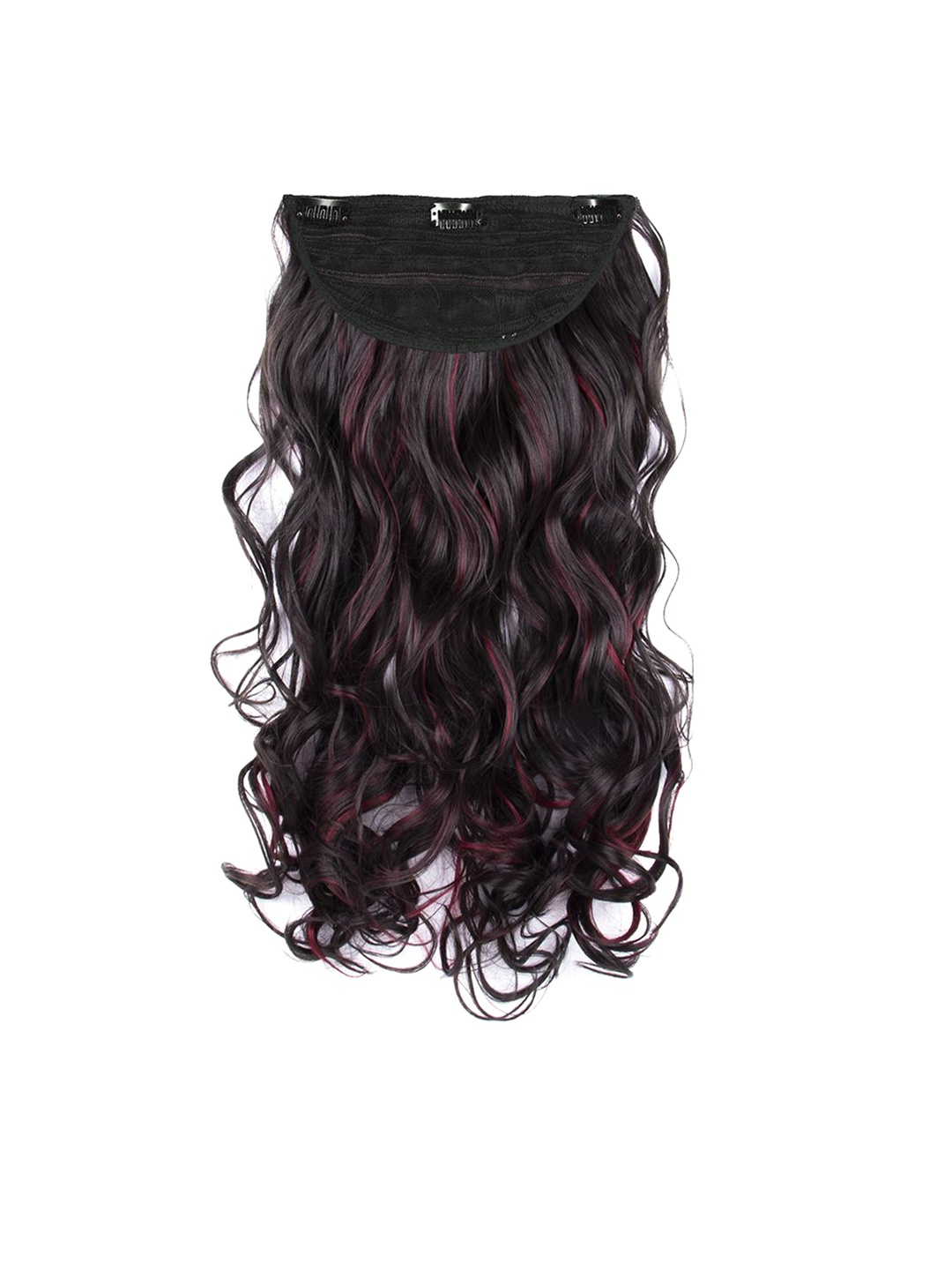 

Streak Street Clip In Wavy Hair Extension - 24 Inch - Burgundy