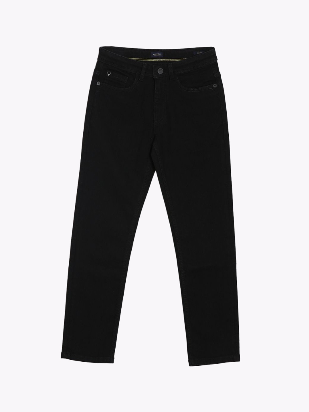 

Allen Solly Junior Boys Slim Fit Clean Look Jeans, Black