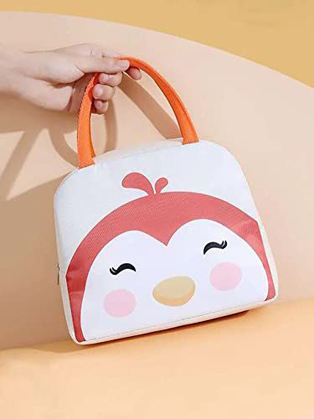 

HOUSE OF QUIRK Insulated Lunch bags Travel Accessory, White