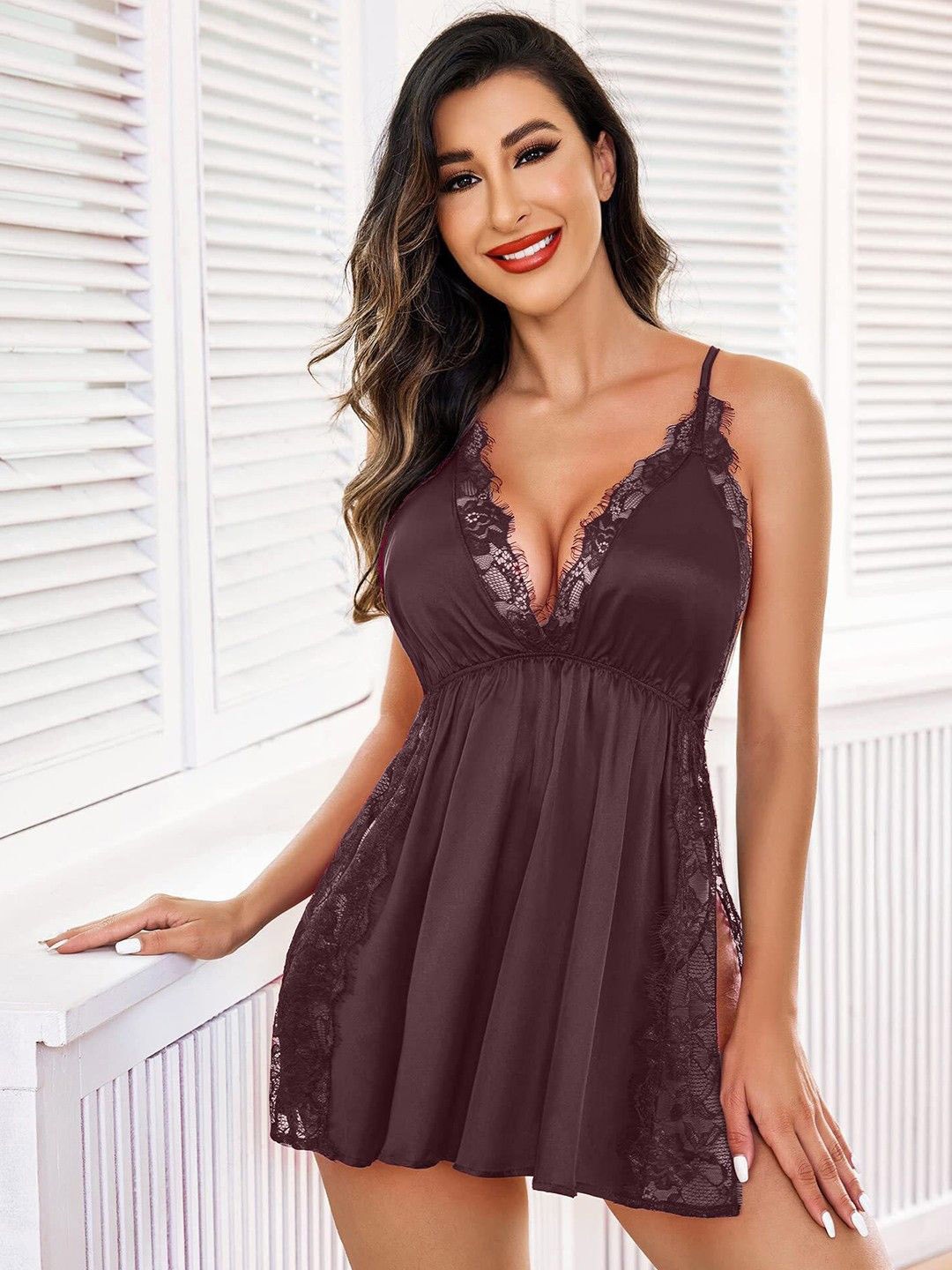 

CareDone Baby Doll, Coffee brown
