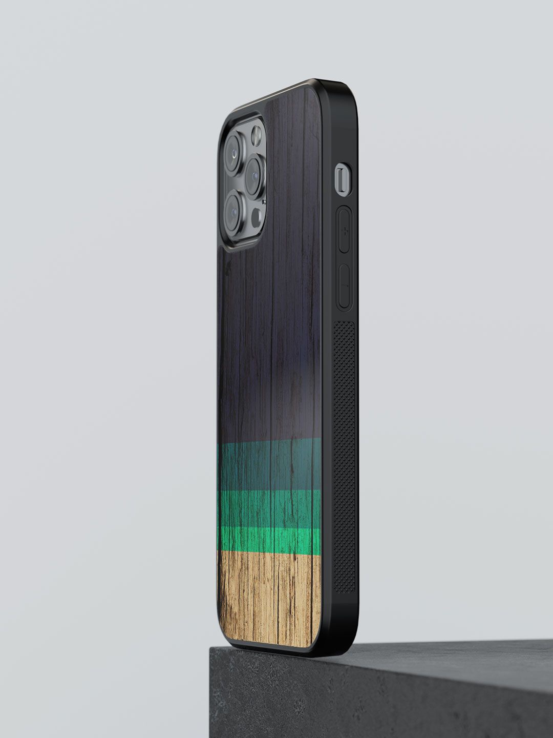 

macmerise Solid Printed iPhone 13 Pro Back Case Mobile Accessories, Black