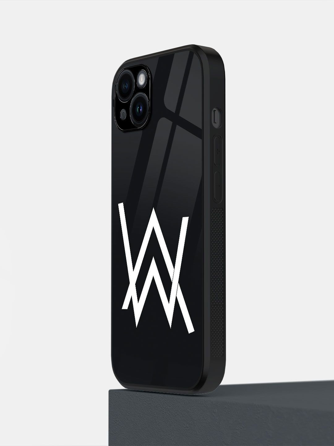 

macmerise Abstract Printed iPhone 14 Plus Back Case Mobile Accessories, Black