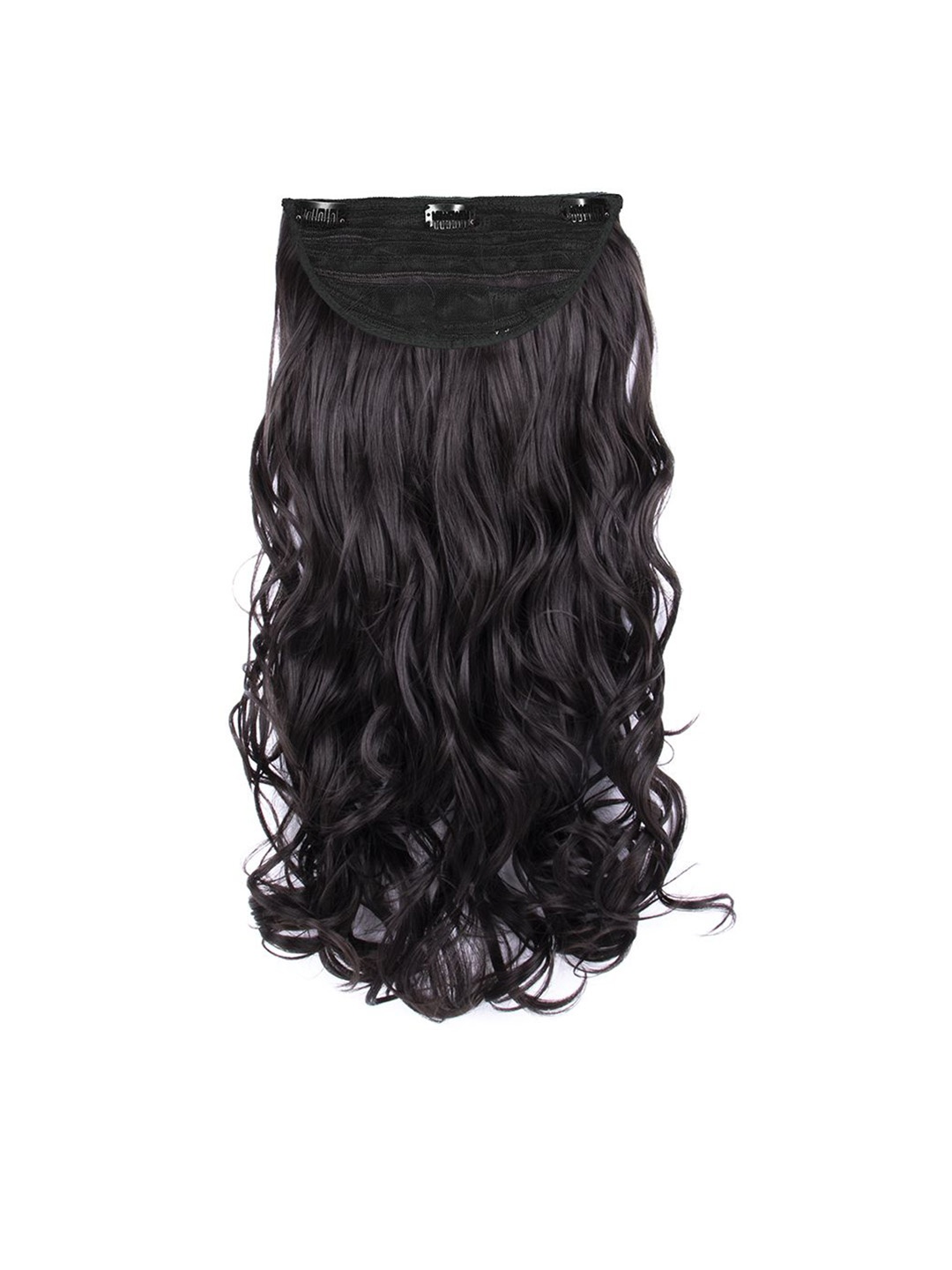 

Streak Street Clip In Wavy Hair Extension - 24 Inch - Dark Brown