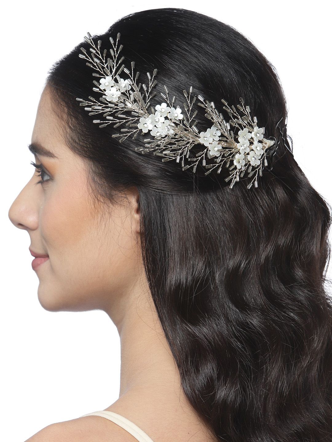 

VOGUE HAIR ACCESSORIES Women Embellished Tiara, Gold