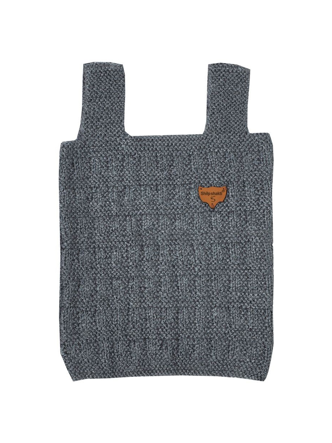 

ShilpShakti Unisex Kids Sweater Vest, Grey