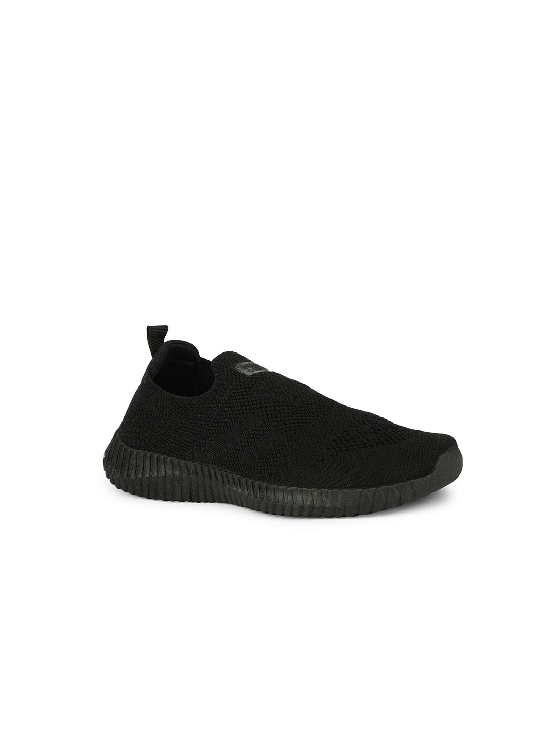 

Bata Unisex Kids Woven Design Slip-On Sneakers, Black