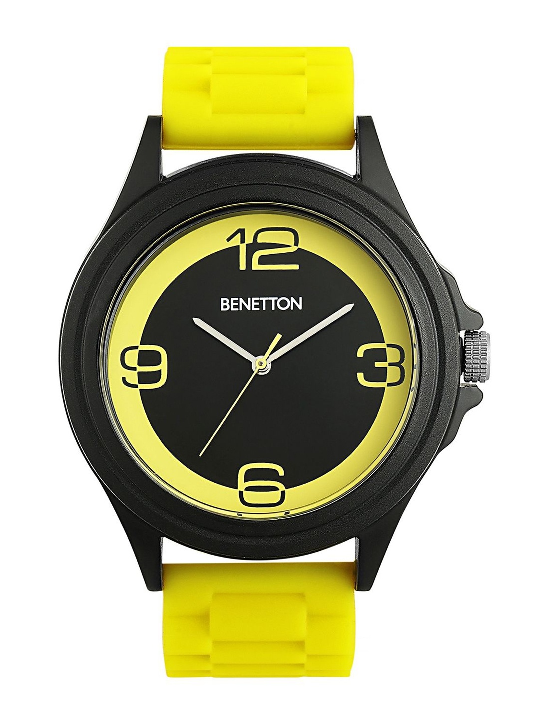 

United Colors of Benetton Men Dial & Straps Analogue Watch UWUCG0314, Yellow