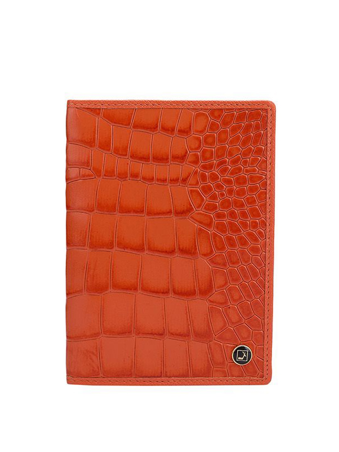 

Da Milano Textured Passport Cover Travel Accessory, Orange