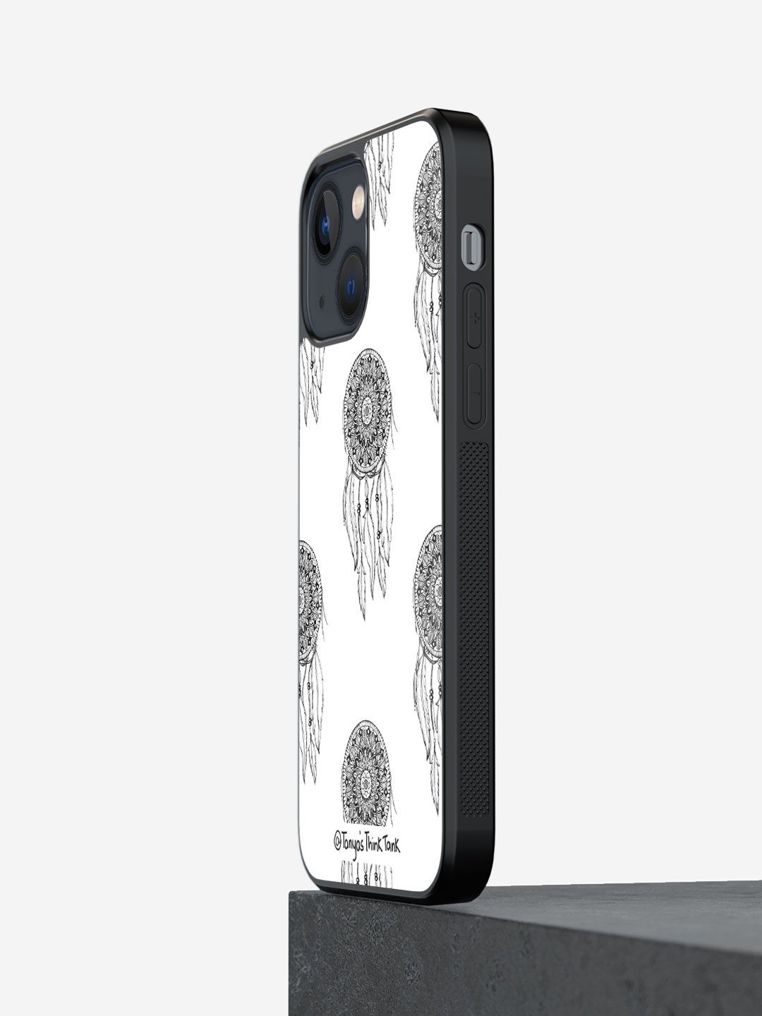 

macmerise Floral Printed iPhone 13 Back Case Mobile Accessories, White