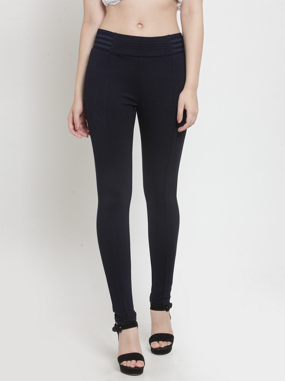 

Global Republic Women Slim Fit Jeggings, Navy blue