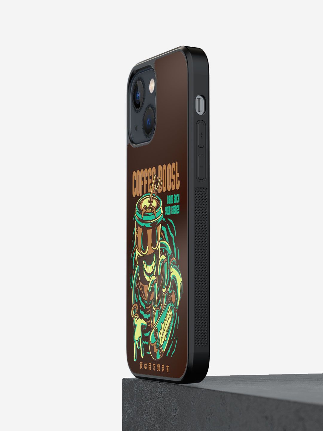 

macmerise Abstract Printed iPhone 13 Back Case Mobile Accessories, Brown