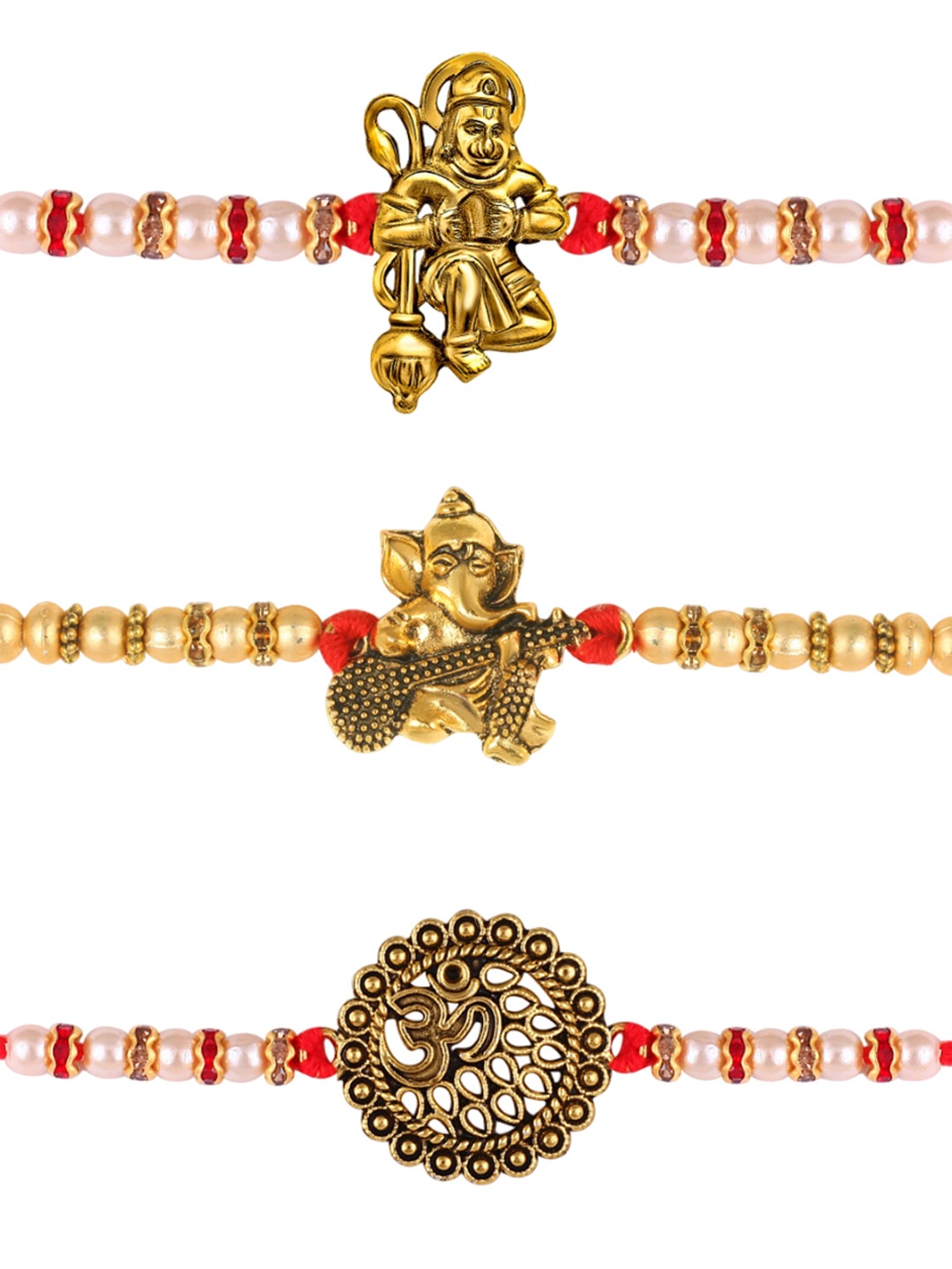 

Vighnaharta Thread Rakhi, Red