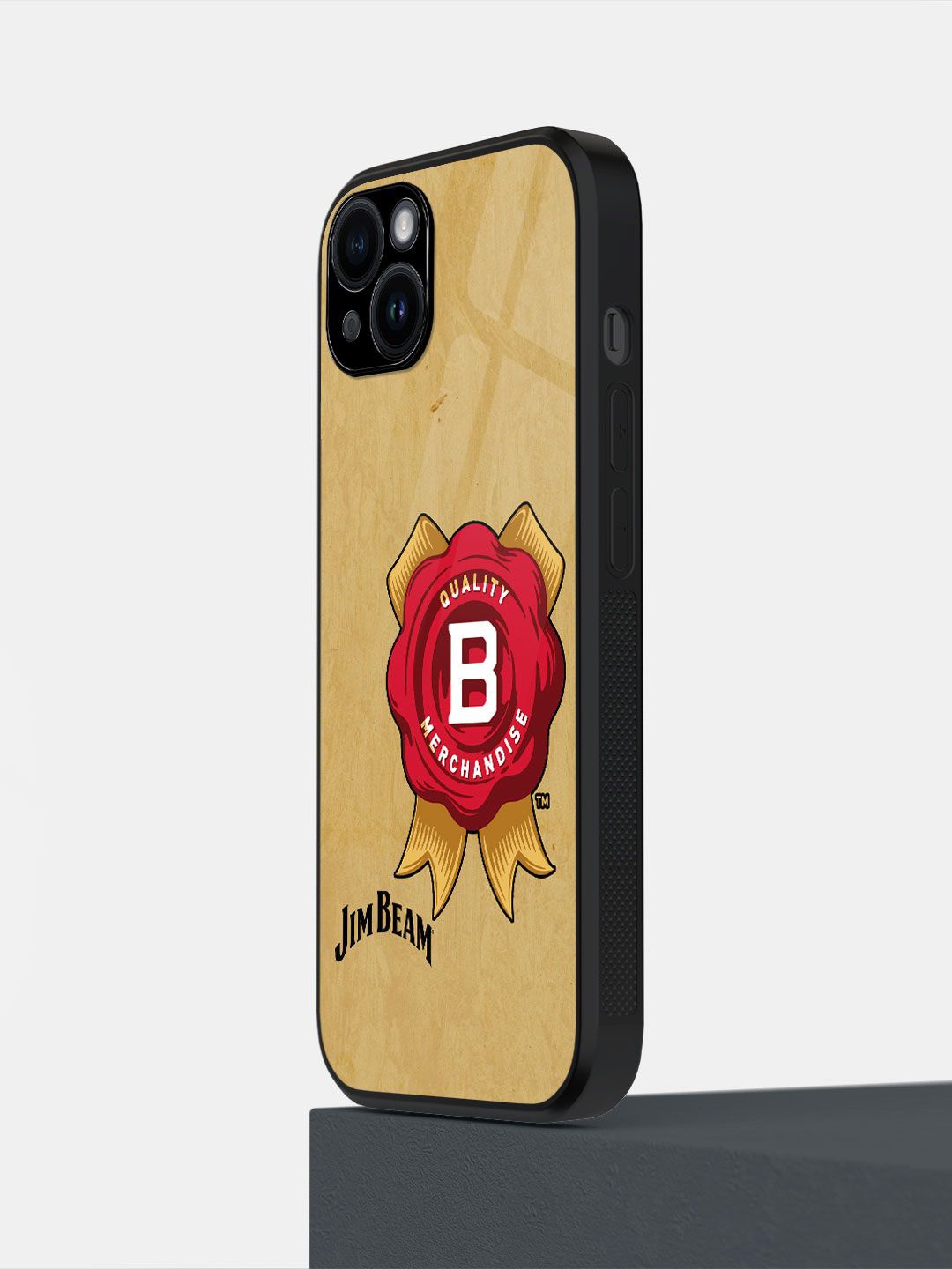 

macmerise Tropical Printed iPhone 14 Plus Back Case Mobile Accessories, Beige