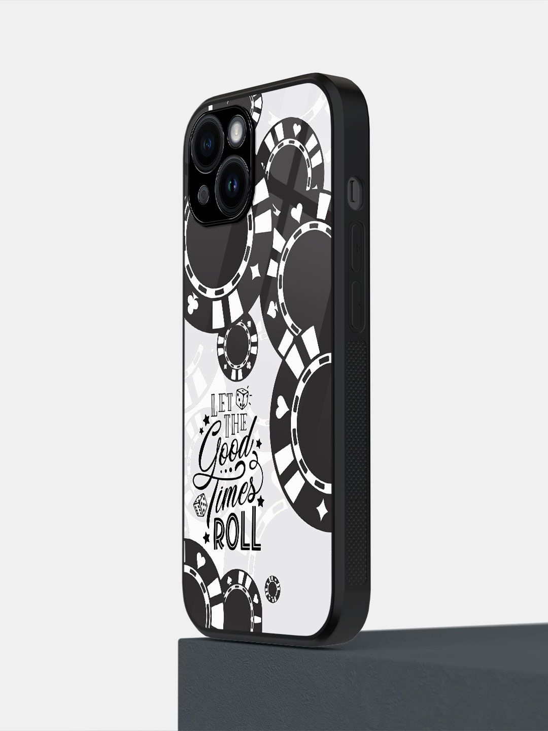 

macmerise Typography Printed iPhone 14 Back Case Mobile Accessories, White