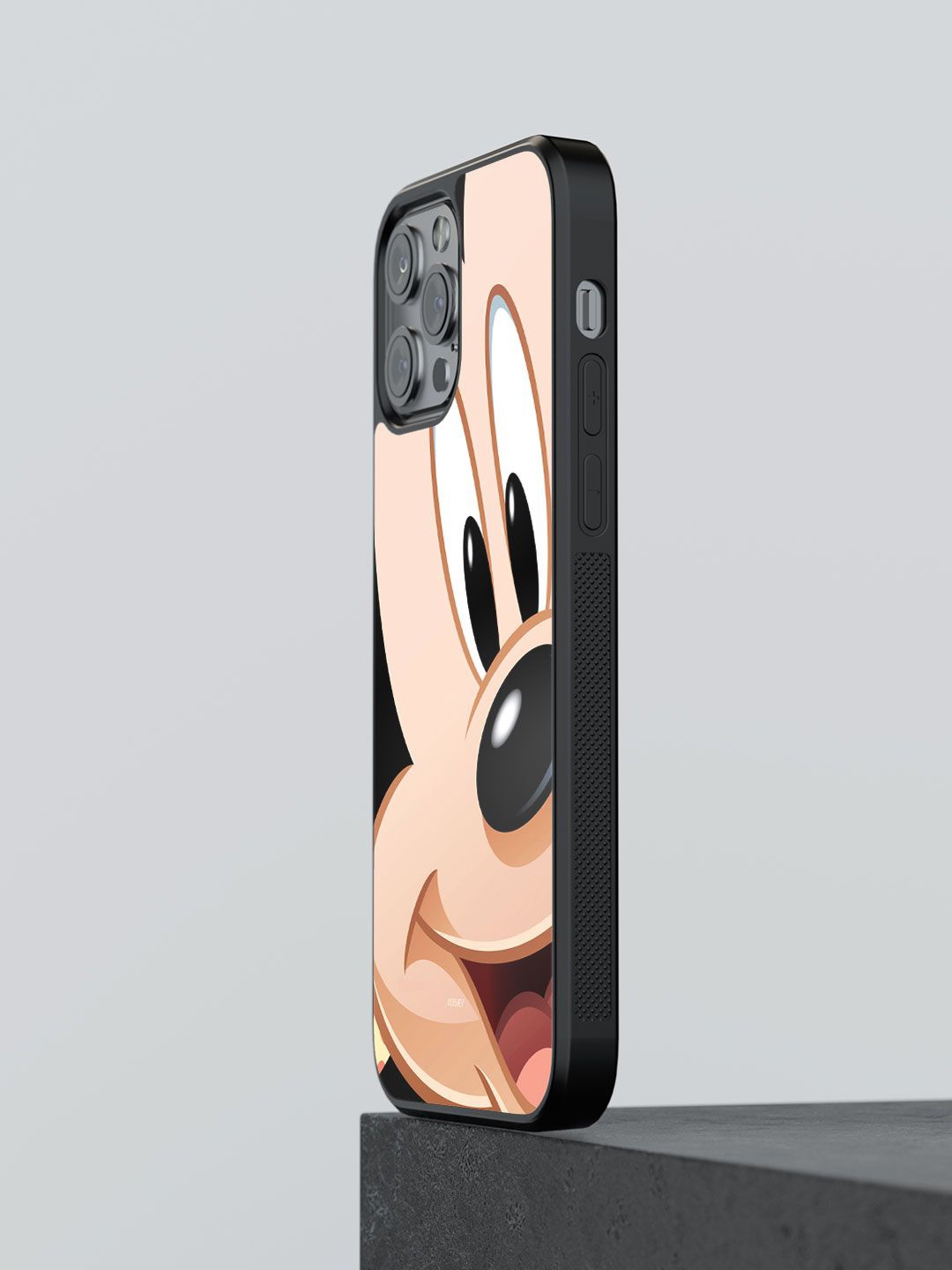 

macmerise Cartoon Characters Printed iPhone 13 Pro Back Case Mobile Accessories, Black