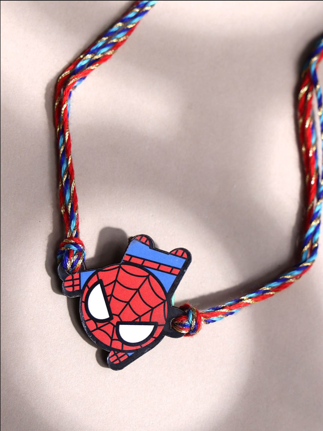 

PANASH Kids Spiderman Shaped Rakhi, Red