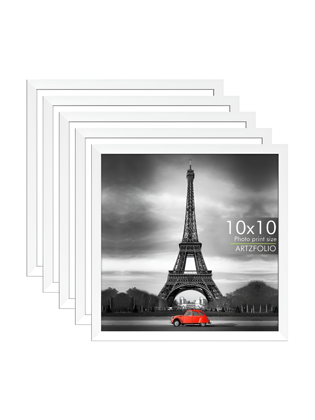 

ArtzFolio White 5 to 7 Pieces Wood Wall Photo Frames