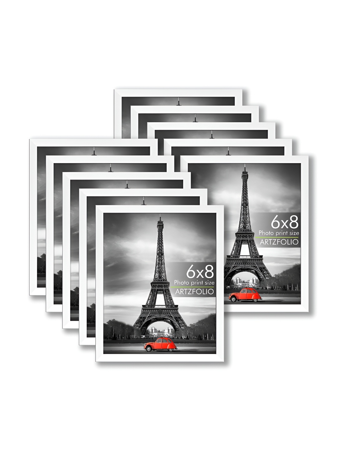 

ArtzFolio White 8 to 12 Pieces Wood Wall Photo Frames