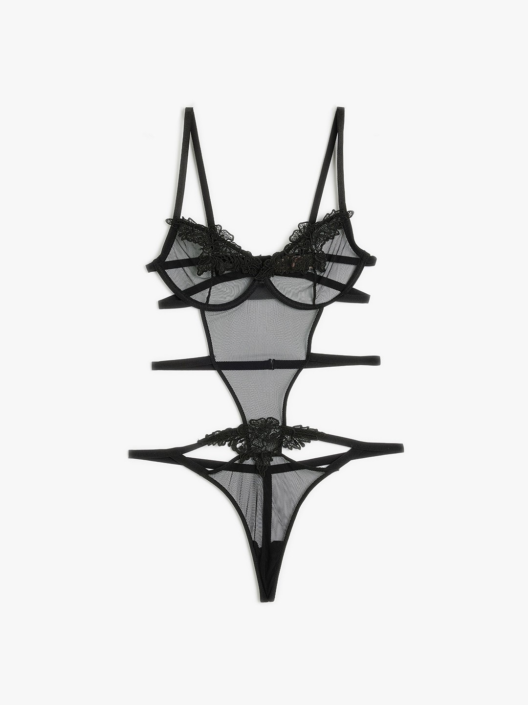 

Koton Crop Top, Black