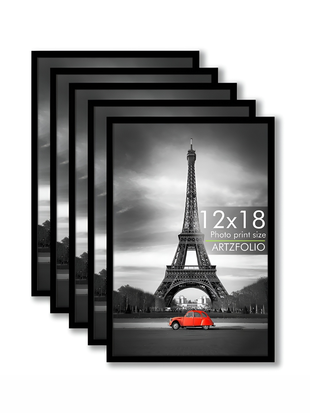 

ArtzFolio Black 5 to 7 Pieces Wood Wall Photo Frames