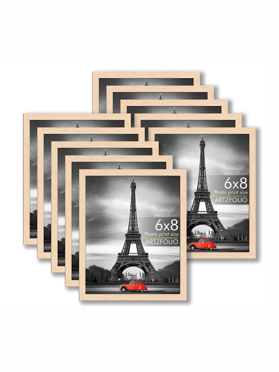 

ArtzFolio Camel Brown 8 to 12 Pieces Wood Wall Photo Frames