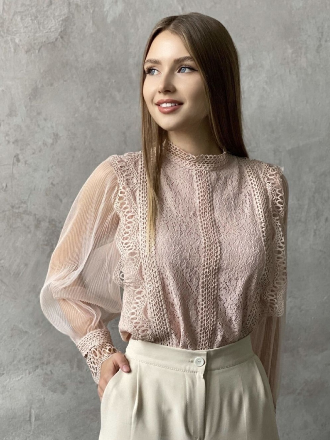 

StyleCast Women Self Design Round Neck Top, Pink