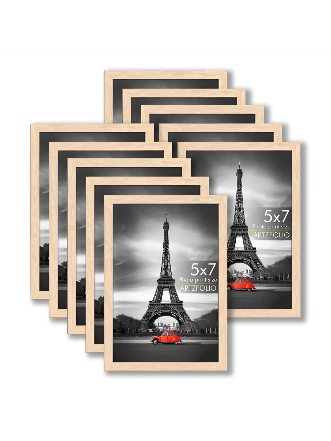

ArtzFolio Camel Brown 8 to 12 Pieces Wood Wall Photo Frames