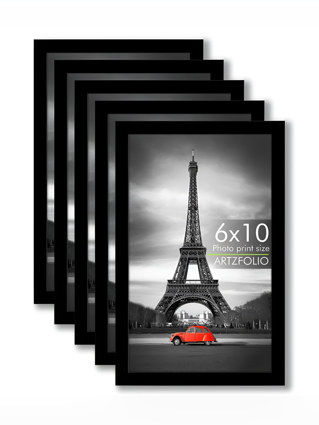 

ArtzFolio Black 5 to 7 Pieces Wood Wall Photo Frames