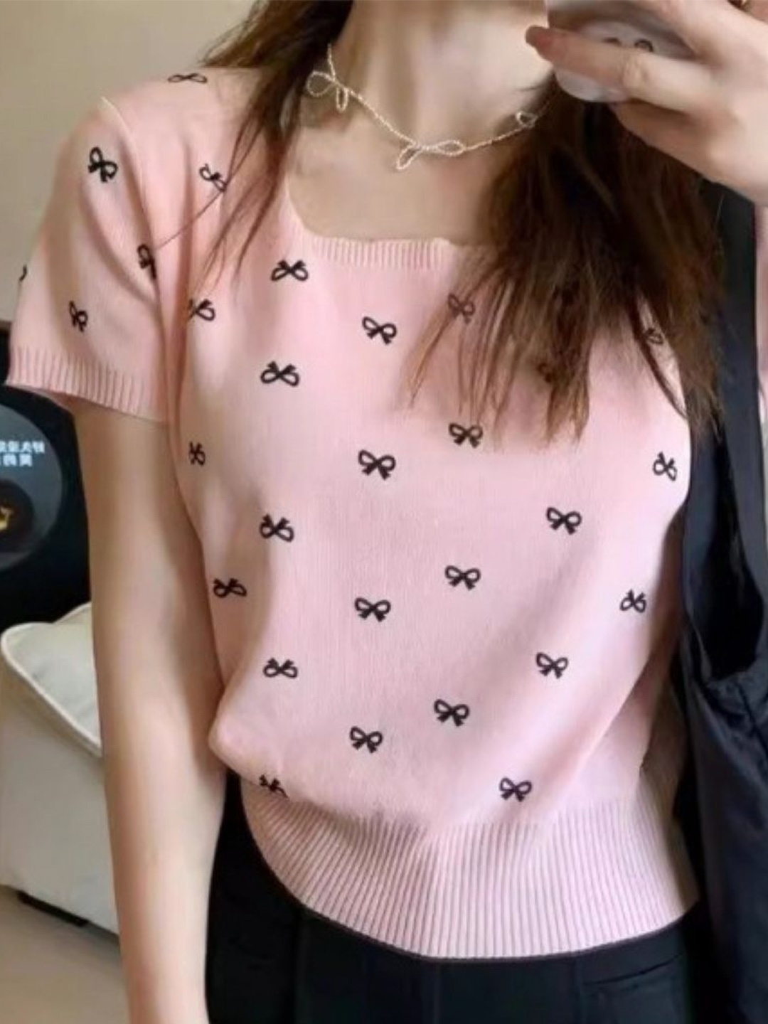 

KPOP Women Printed Top, Pink
