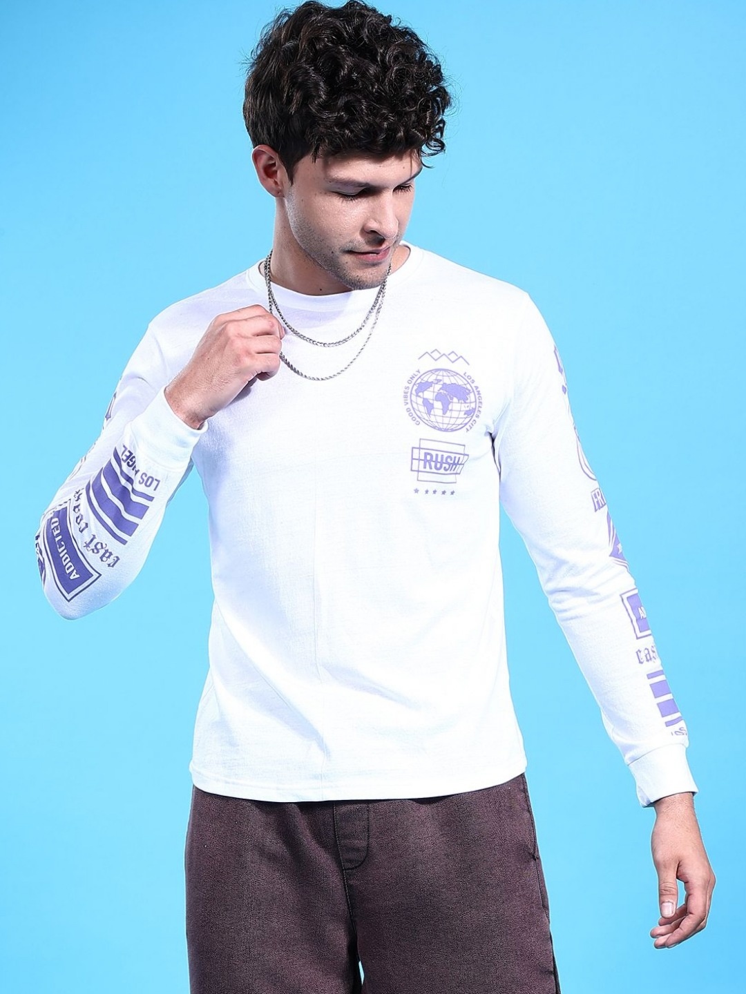 

The Indian Garage Co Printed T-shirt, White