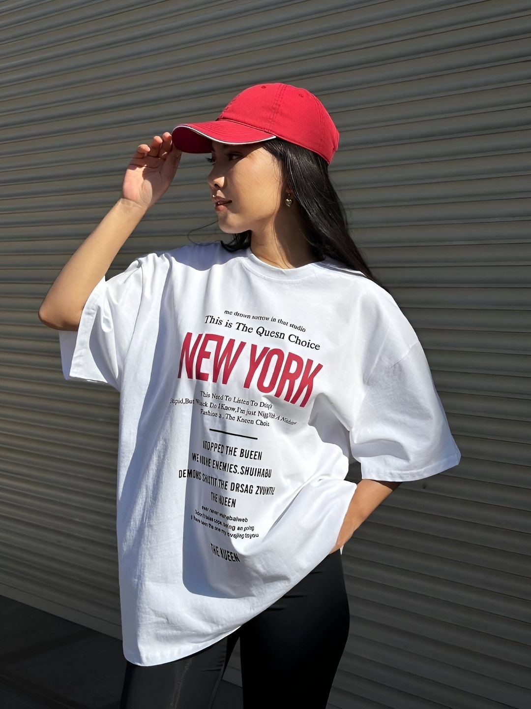 

HERE&NOW Women Typography Printed T-shirt, White