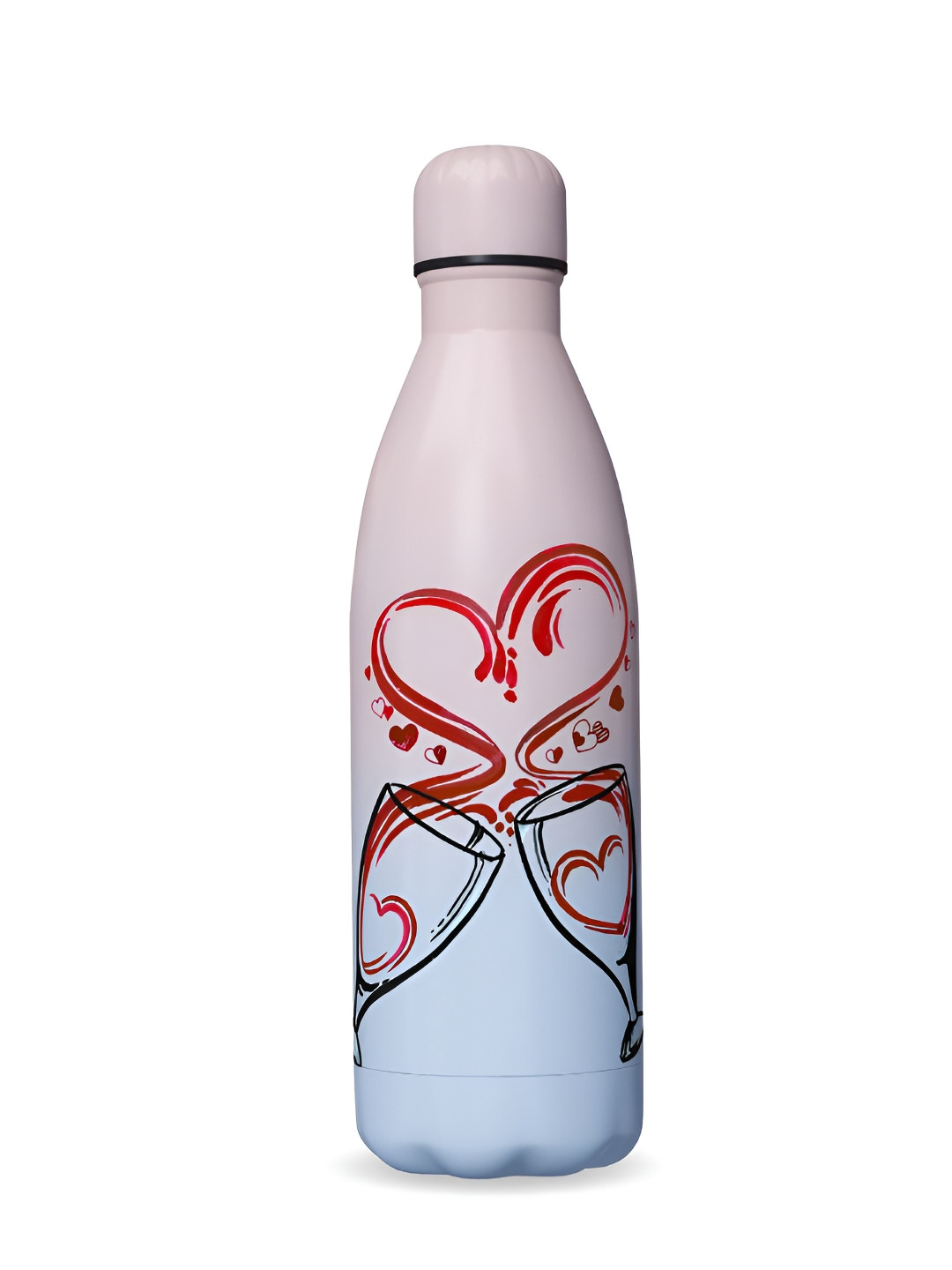 

Speedex Pink & Red Abstract Printed Stainless Steel Double Wall Vacuum Water Bottle 500 ml