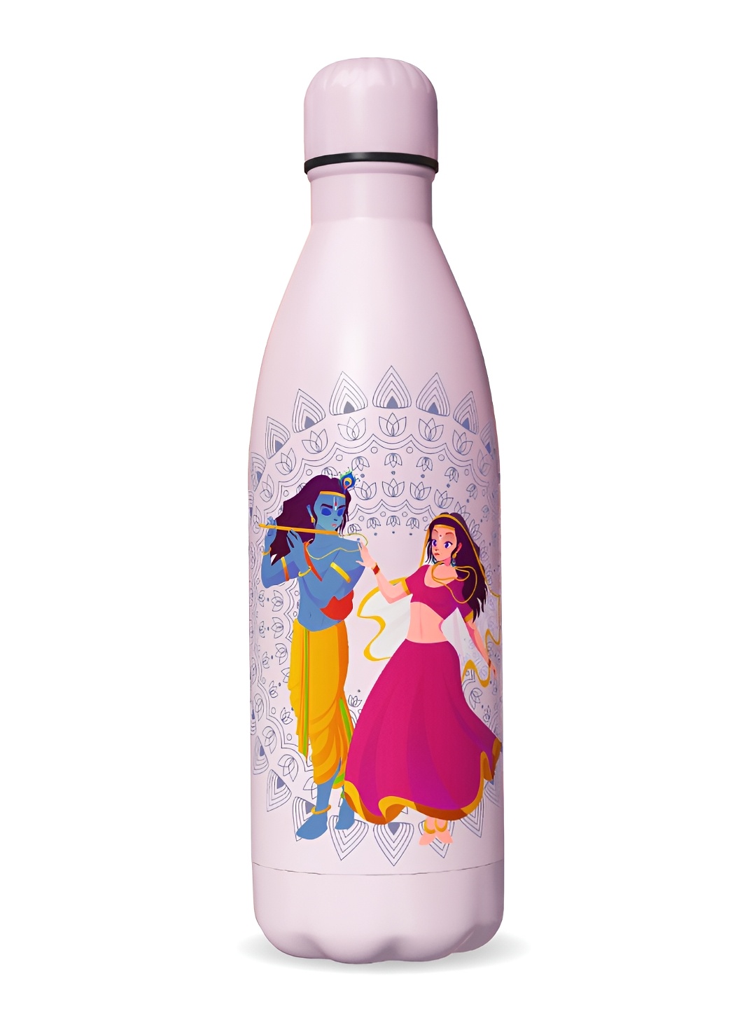 

Speedex Pink Abstract Printed Stainless Steel Double Wall Vacuum Water Bottle 750 ml